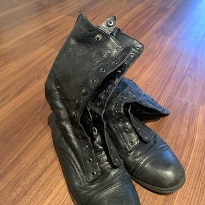 Starve madden black boots